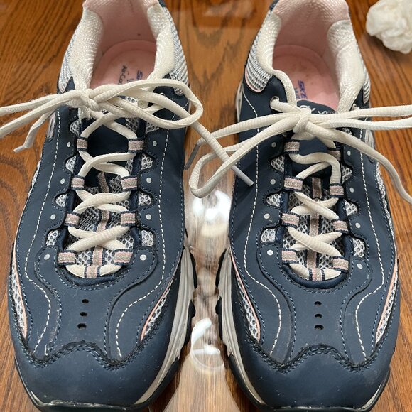 Skechers Wide Fit Air Cooled Memory Foam, Size 9, Blue - Picture 1 of 3